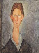 Amedeo Modigliani, Portrait of a Student (mk39)